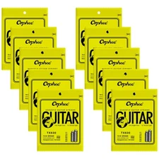 10SET Orphee RX19 Guitar Strings Set Hexagonal Carbon Steel 011-052inch 6pcs/set