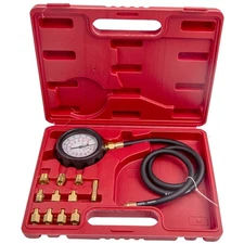 Engine Oil Pressure Tester Gauge Diagnostic Auto Transmission Tube Tool Set