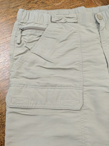 Pantaloncini cargo The North Face uomo taglia large marrone elastico in vita tasche escursionismo - Foto 3 di 12