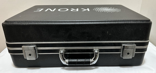 Vintage Techniker Werkzeug Arbeitskoffer, Werkzeugkoffer, empfindliche Geräte mit Schaumstoff - Bild 1 von 7