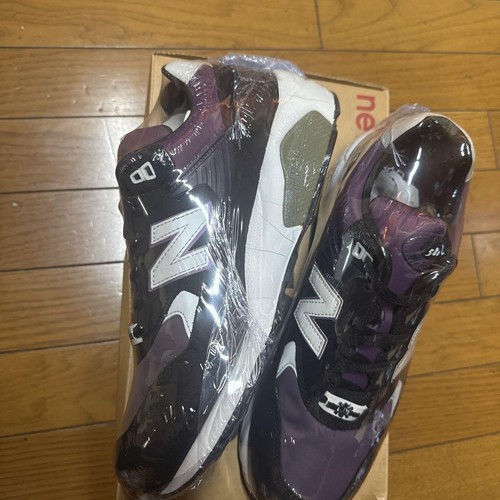 New Balance Stussy Hectic MT580 GP Grape Viola DS Vintage Taglia 10,5 - Foto 15 di 24