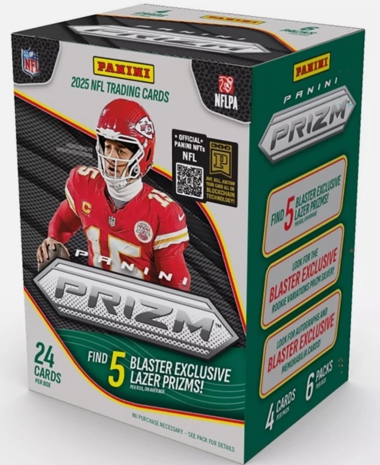 2025 Panini Prizm Football Blaster Case Factory Sealed New (20 Boxes) 1/20