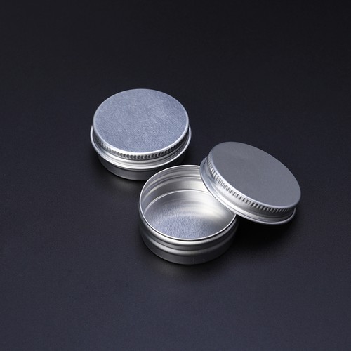 10 Pcs Aluminum Box Empty Cream Jar Cosmetics Container Jars Travel for Creams - Picture 3 of 11