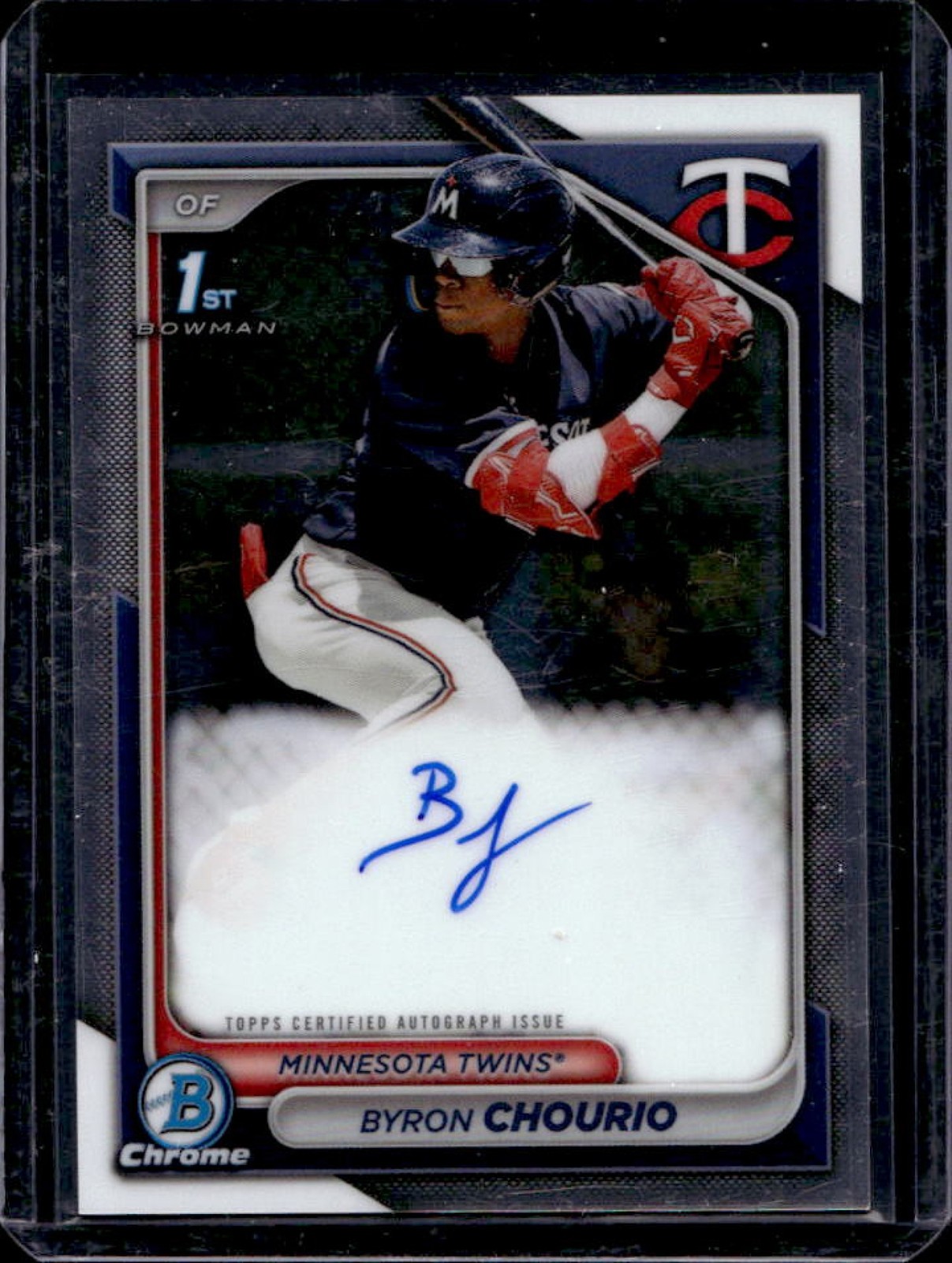 2024 Bowman Byron Chourio Chrome Auto 1st #CPA-BCH Twins
