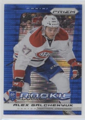 2013-14 Panini Prizm Wal-Mart Blue Pulsar Prizm Alex Galchenyuk #251 av1