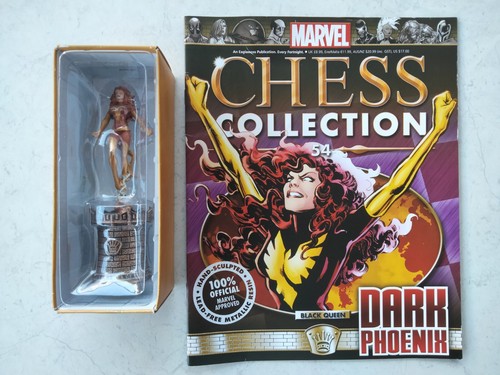 Marvel Chess Collection 54 Dark Phoenix Eaglemoss Figurine (Red) Jean Grey - Picture 1 of 2