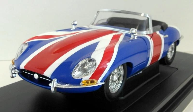 Ertl escala 1/18 diecast - 33543 Austin Powers Shaguar E-Type Jaguar Roadster Foto 3 de 4