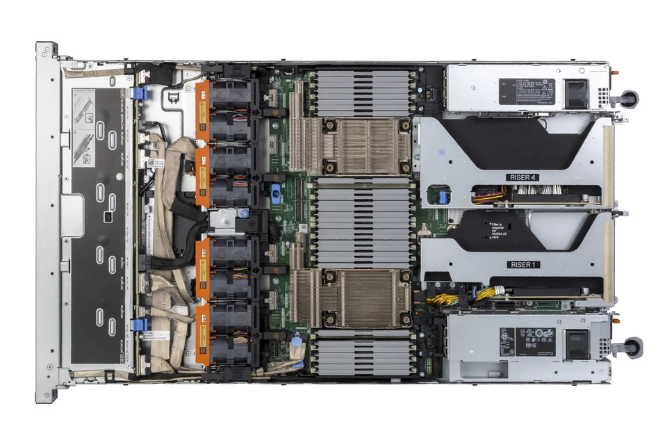 NEW Dell R660 8x2.5" Silver 4509Y 64GB 1x480GB SSD 2x1GbE RJ45 2x PSU rails - Image 2 of 4