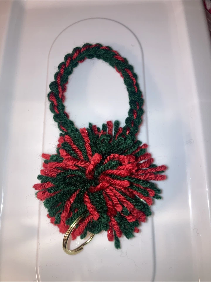 Llavero Navidad Silicona Cuentas con Borla - Llavero Muñequera Vacaciones Foto 2 de 2