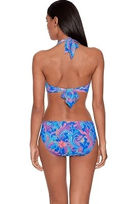 Ralph Lauren SUMMER PAISLEY Printed Side-Ring Hipster Bikini Swim Bottom, US 14 - Image 4 of 4