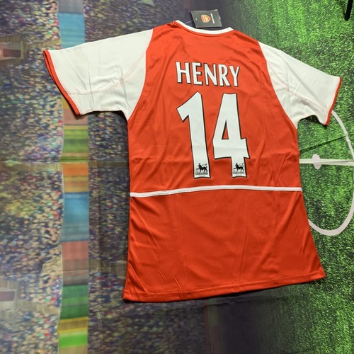 Thierry Henry Arsenal 2002/2003 Jersey - Retro Jersey - Mens Sizes - Picture 6 of 8