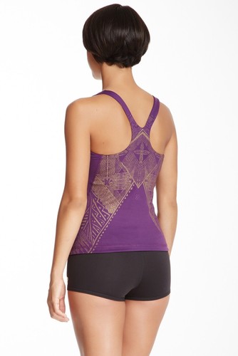NWT! Women's New Balance Anue Ananda Novelty Racerback - PURPLE - WHT2370 JWL - Picture 4 of 5