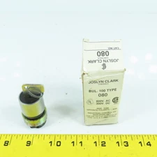 Joslyn Clark 080 2-Position Keyed Selector Switch Bul. 100 600VAC / 300VDC NEW