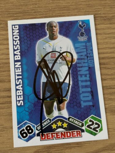TOTTENHAM HOTSPUR match attax, Shoot Out And Other SIGNED CARDS - Picture 20 of 74