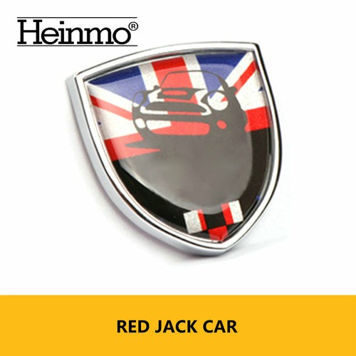 Metal Car Auto Window Sticker Side Fender Emblem Badge Decal for Cooper S ONE RF - Picture 11 of 14