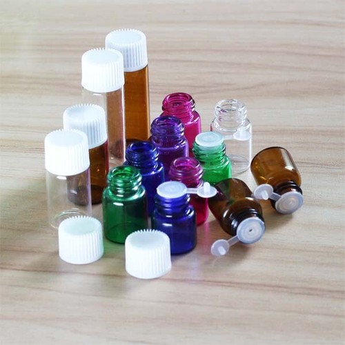 1~5ml Perfume Tiny Screw Cap bottles Jars glass bottles Essential Oils Candy - Picture 2 of 8