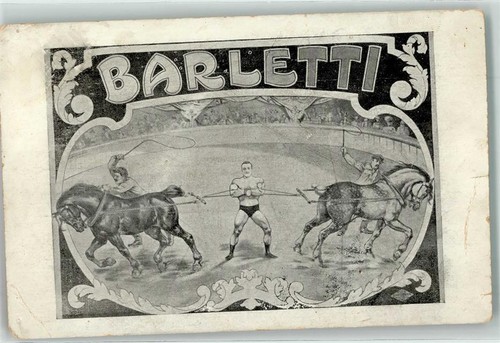 13912769 - Zirkus Barletti Herkules Zirkus / Revue / Variete Gebrauchsspuren