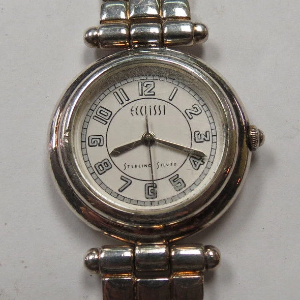 Ecclissi sterling silver watch best sale 3240