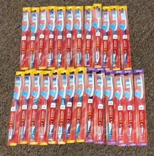 CVS Health Manual Toothbrush (Soft/Medium) Assorted Colors- Lot of 26