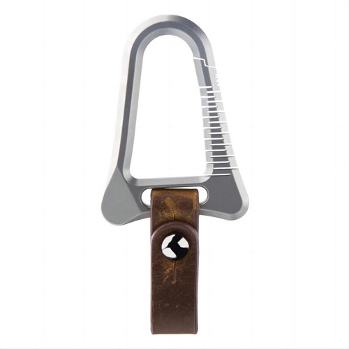 Titanium Leather Keychain Key Holder Car Key Fob Key Chain Clip with Screwdriver - Picture 5 of 5