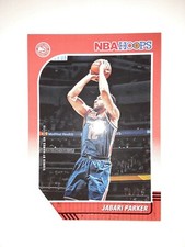 2019-20 Panini NBA Hoops Jabari Parker #195 Red Parallel #'d 70/75 Atlanta Hawks
