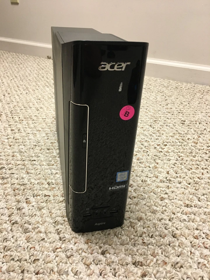 Acer Aspire AXC-780-UR12 SFF i5-6400 2TB HD 8GB RAM Win 10 w/Accessories - Image 3 of 4