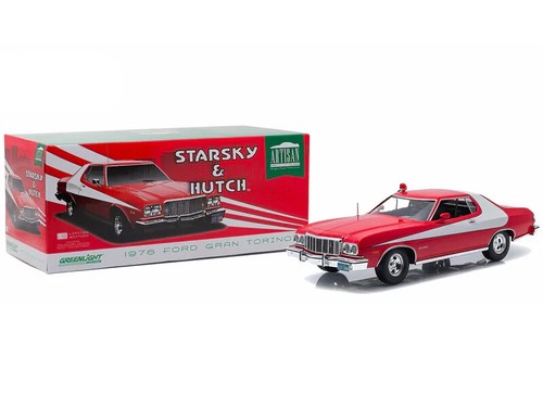GREENLIGHT ARTISIAN - 1/18 SCALE STARSKY & HUTCH 1976 FORD GRAN TORINO VEHICLE - Picture 24 of 24