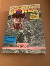 SSI Computer Wargame Conflict - Korea (PC 3.5") EX/NM IBM Compatibles Nice!