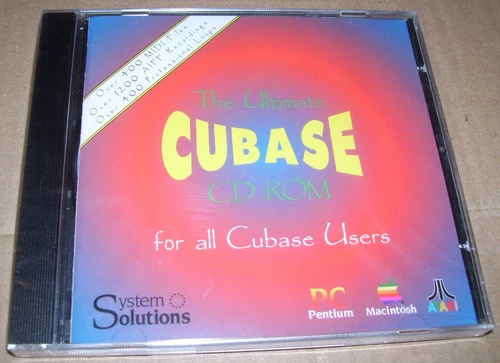Neuf Atari 520 1040 St Ste Mega Falcon 030 Ordinateur L'Ultime Cubase CD ROM