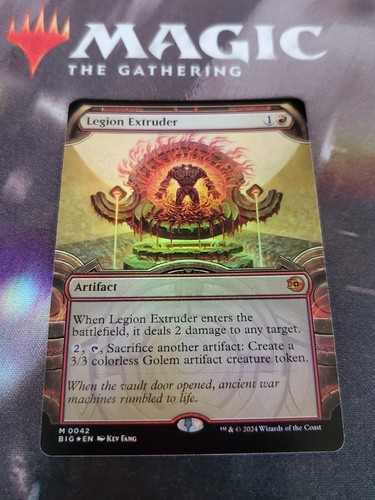 Mtg. Legion Extruder. Foil Showcase. Outlaws Of Thunder Junction. Pack Fresh