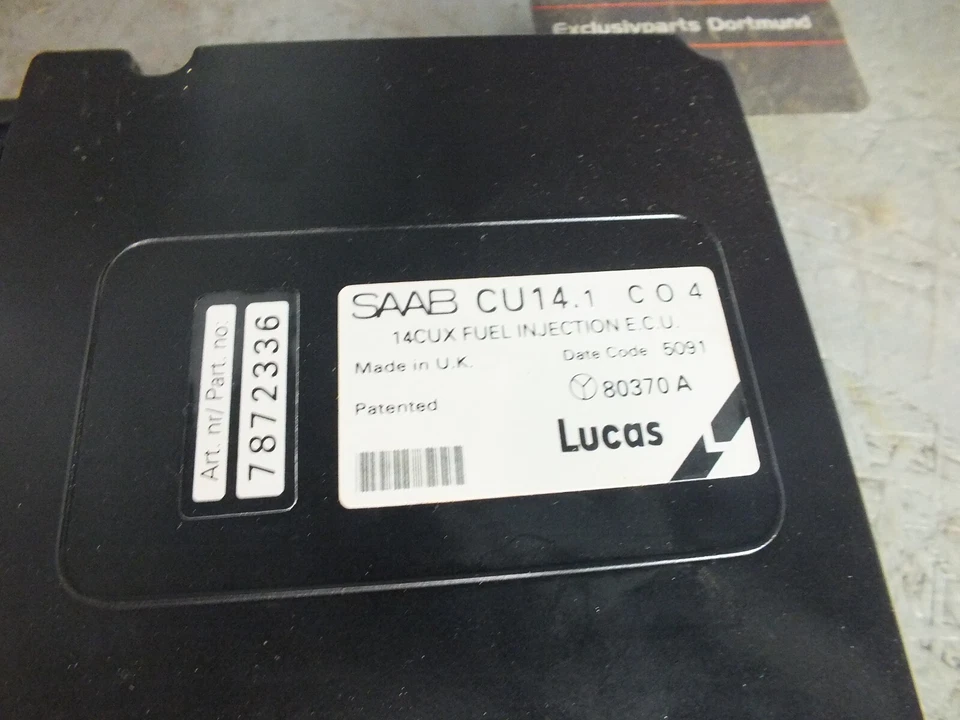 Centralina Saab 900 Turbo Motore Cablaggio Iniettori - Immagine 2 di 4