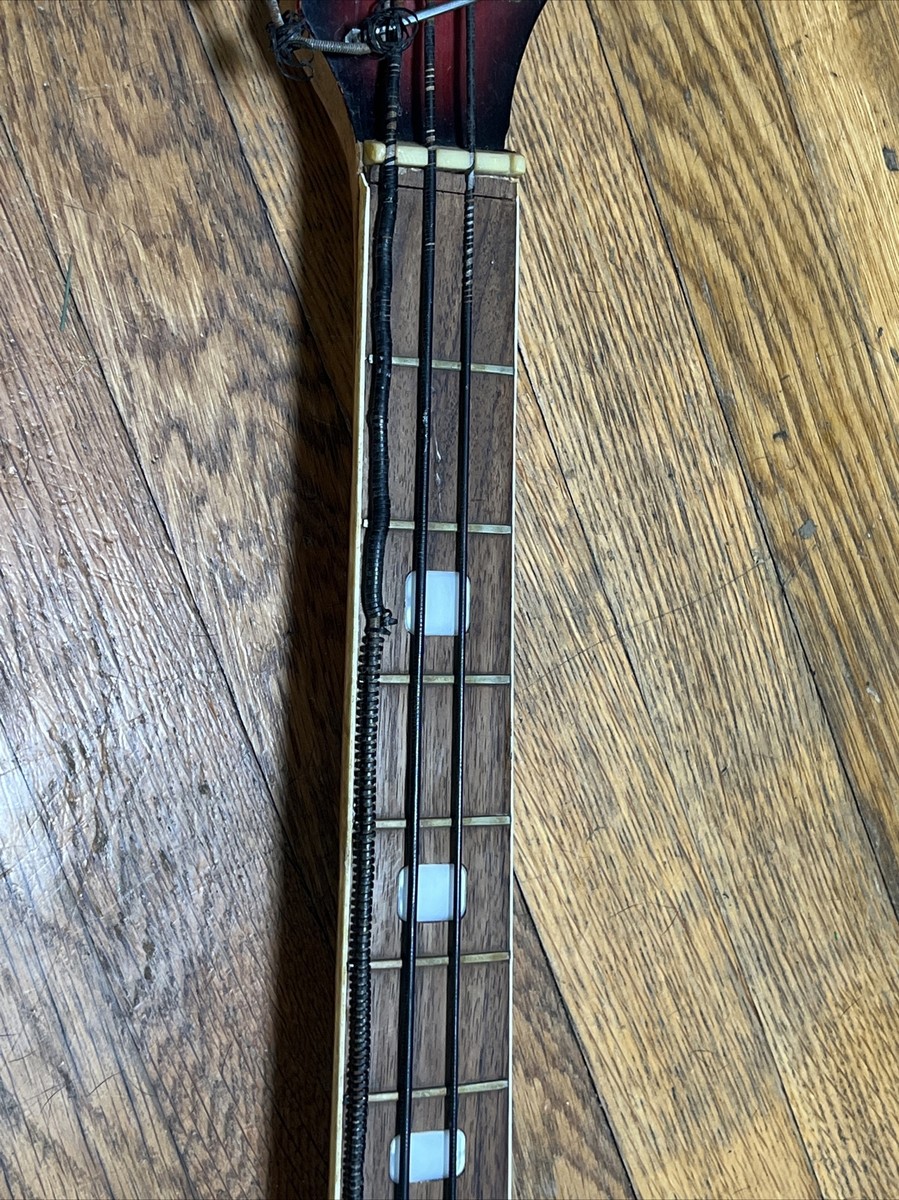 Teisco bassⅥ ブラウン Vintage 1968 Teisco Crimson Burst Bass Guitar | eBay