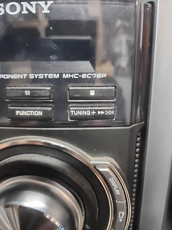 Sony MHC-EC78P Mini Hi-Fi Component System CD Player AM FM Radio STEREO NoRemote - Image 4 of 4