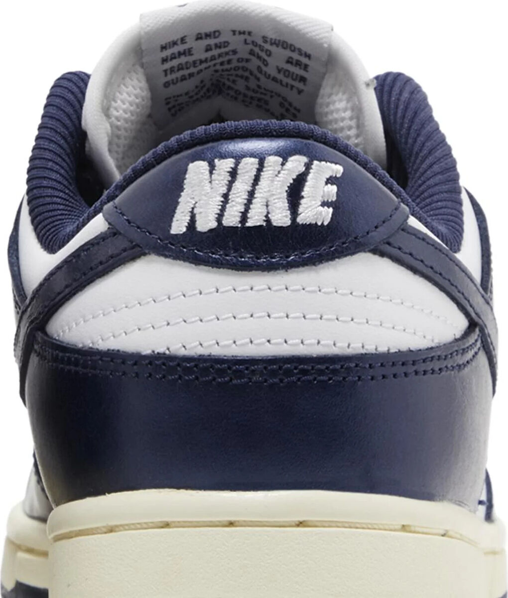 Size 7.5 W / 6 Men's - Nike Dunk Premium Low Vintage Navy W Size 7.5 W / 6 Men's - Nike Dunk Premium Low Vintage Navy W