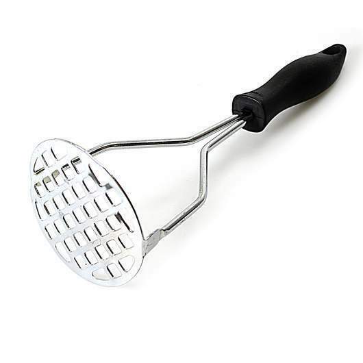 High Premium Quality Potato Masher Stainless Steel With Plastic Handle