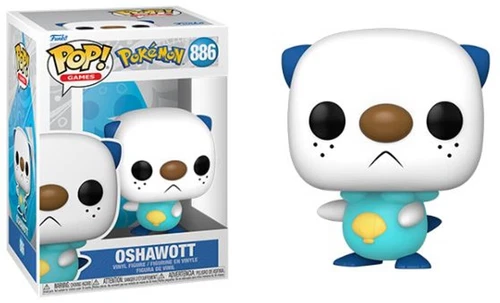 BOX DAMAGED Funko Pop! Games: Pokemon - Oshawott Vinyl Figure #886 #62268