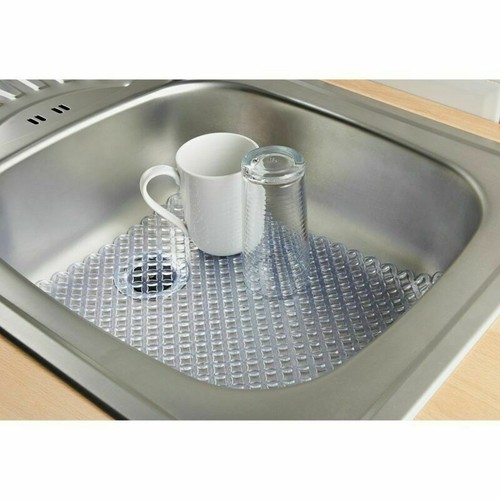 Addis Clear Anti Slip Kitchen Sink scratch Protector Drainer Sink Mat protector - Picture 9 of 9