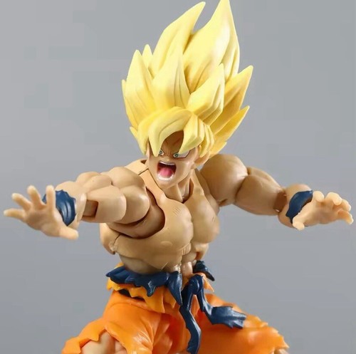 Anime Dragon Ball Z Shf Son Goku Legend Sh Figuarts Super Saiyan Action Figure - Picture 6 of 13