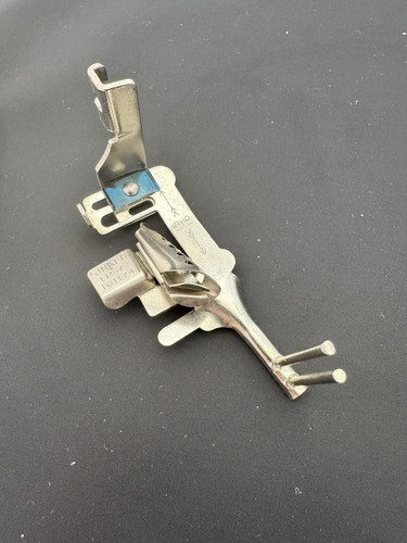 Singer SLANT binder presser foot Part 161174 multi slotted Fair Condition