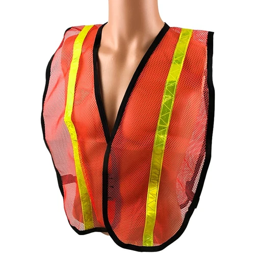 Honeywell TV15RSC75/OS Safety Vests One Size Fits Most Reflective Hi Vis 7pk - product listing photo