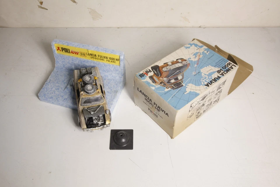 Polistil Politoys s19 1 25 Lancia Fulvia spedizione polare in scatola - Immagine 3 di 4