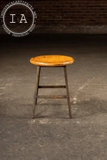 Mid-Century Pollard Bros. Shop Stool