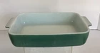 Vintage Pyrex Verde Avocado Olive Green 1.5 QT Refrigerator Dish No Lid