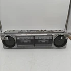 VTG RARE Panasonic RX-F22 STEREO RADIO DUAL CASSETTE RECORDER - FOR PARTS ONLY