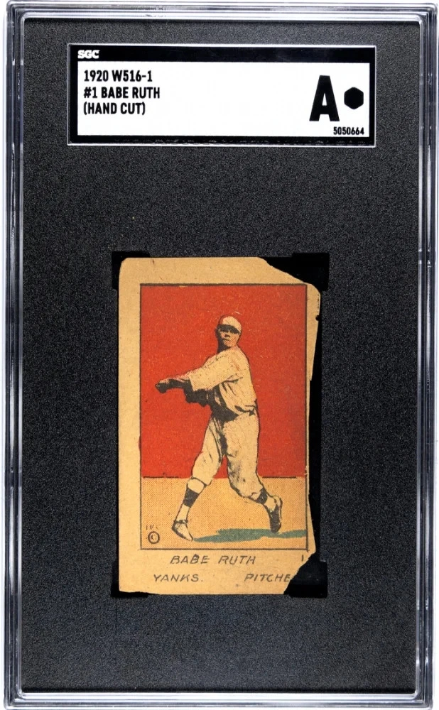 Strip Cards 1920 Babe Ruth #1 for sale | eBay