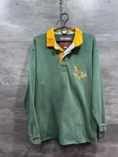 Vintage South Africa Cotton Traders Rugby Shirt Jersey Size L
