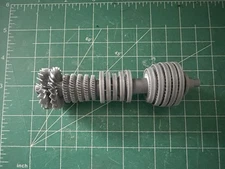 HO - Steam Turbine flat car load