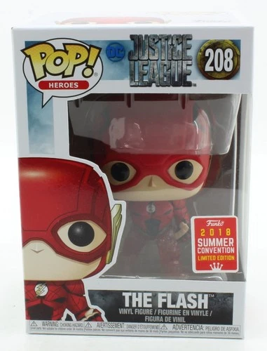Funko Pop! - Justice League The Flash 208 2018 Summer Convention Exclusive