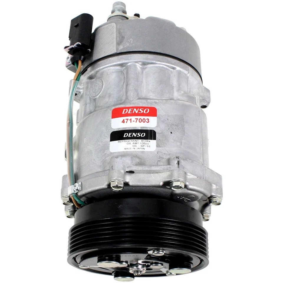 Компрессор переменного тока 471-7003 Denso для VW со сцеплением Volkswagen Golf Beetle TT - Изображение 4 из 4