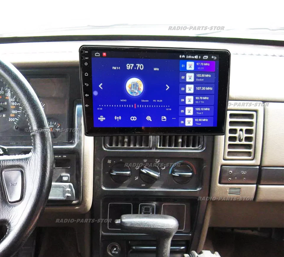 64G For 1993-1998 Jeep Grand Cherokee CarPlay Car Radio Stereo Android13 GPS SWC Foto 3 de 4